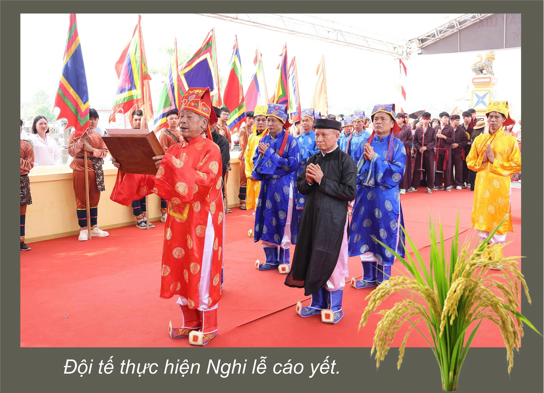 Lễ hội Vua Hùng dạy dân cấy lúa - Khai sáng nghề nông