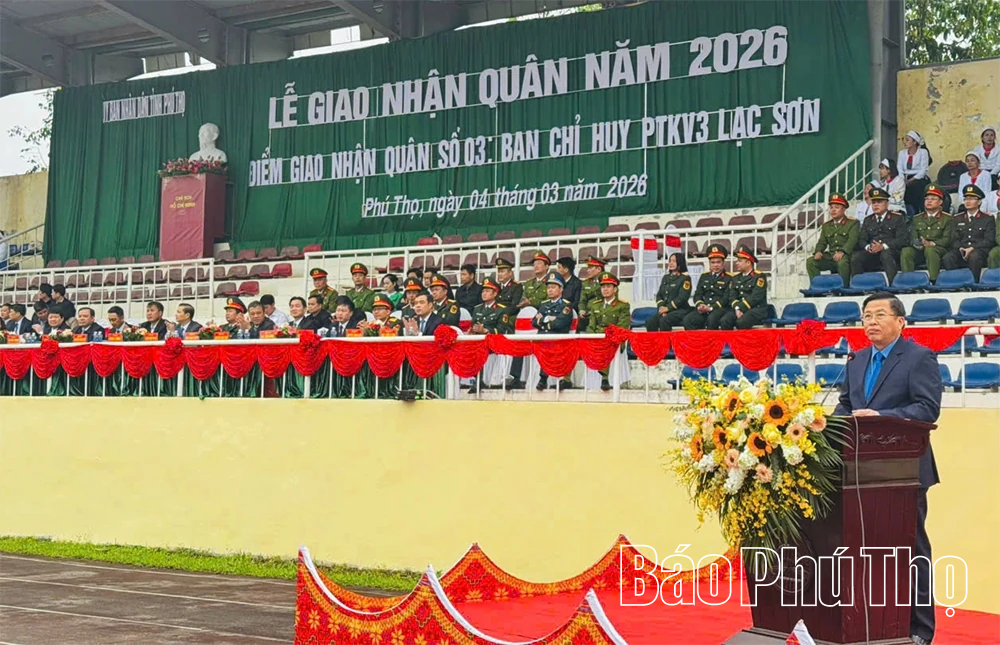 Tưng bừng Ngày hội tòng quân trên quê hương Đất Tổ