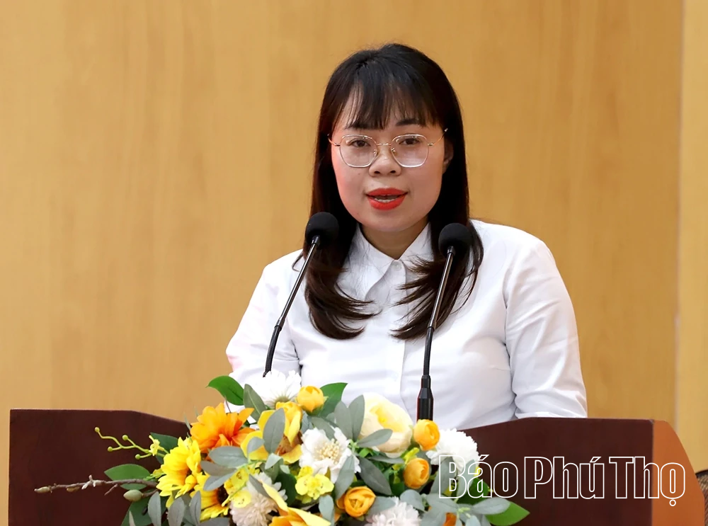 Ứng cử viên đại biểu HĐND tỉnh tiếp xúc cử tri tại xã Hy Cương