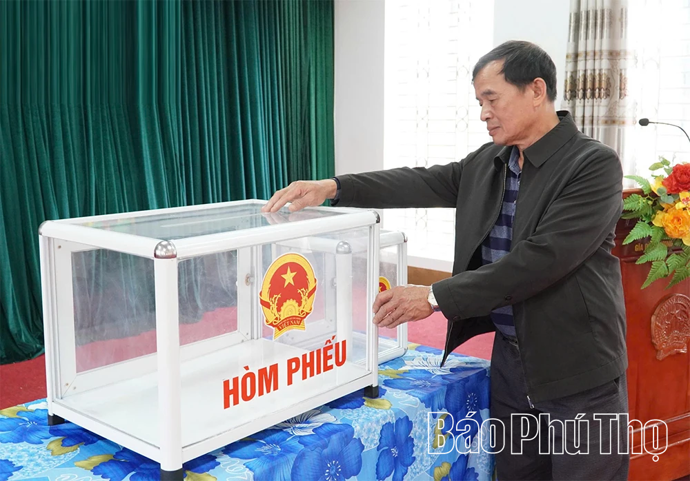 Xã Cẩm Khê sẵn sàng cho ngày hội lớn