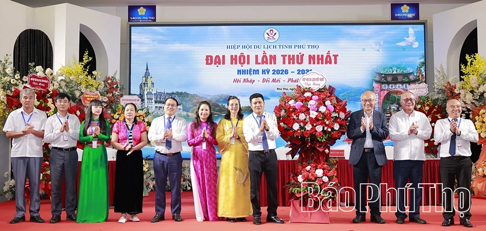 Đại hội Hiệp hội Du lịch tỉnh Phú Thọ lần thứ I, nhiệm kỳ 2026 - 2031