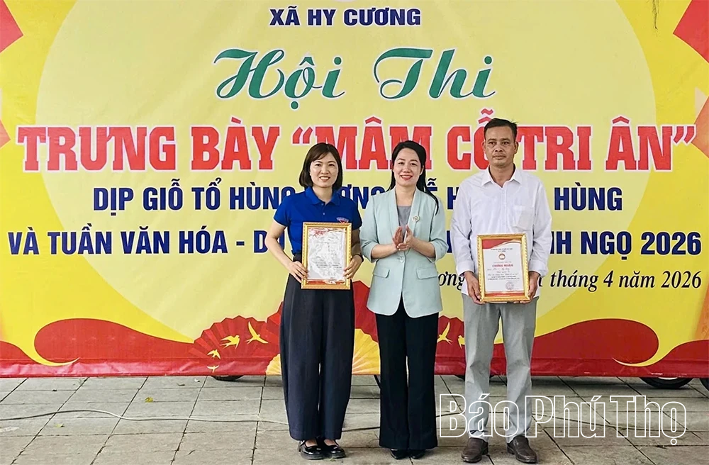 23 đội tham gia Hội thi trưng bày “Mâm cỗ tri ân”