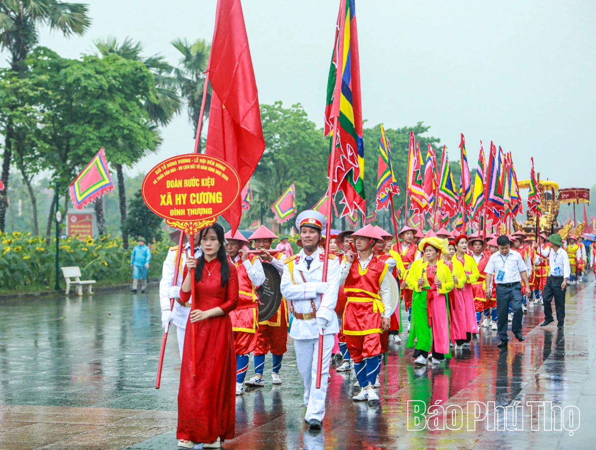 Nghi lễ rước kiệu - Biểu tượng thiêng liêng của lòng tri ân Tổ tiên