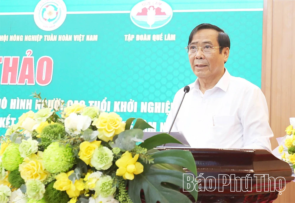 Người cao tuổi thúc đẩy nông nghiệp hữu cơ tuần hoàn