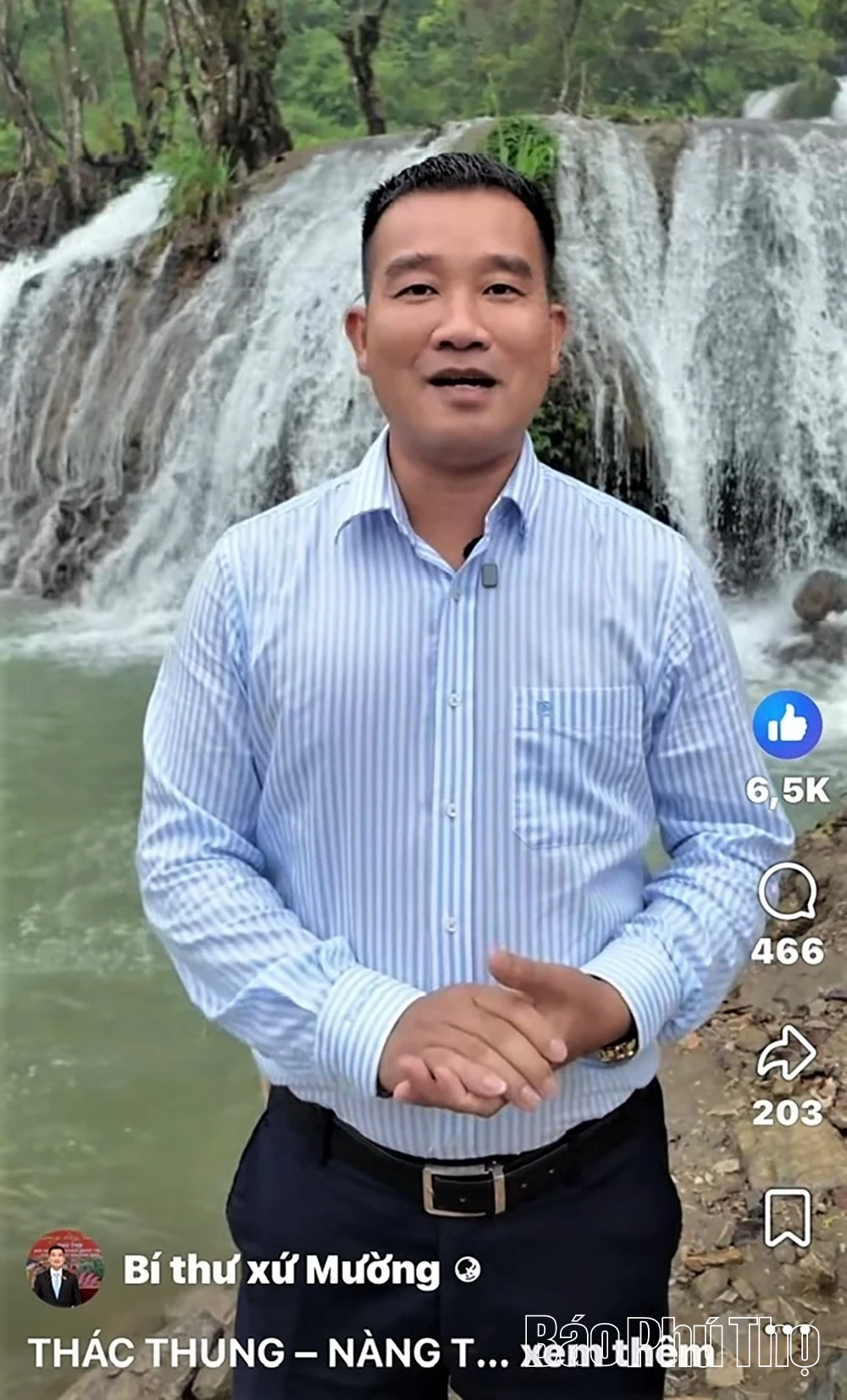 Khi Bí thư xã trở thành “đại sứ” du lịch quê hương