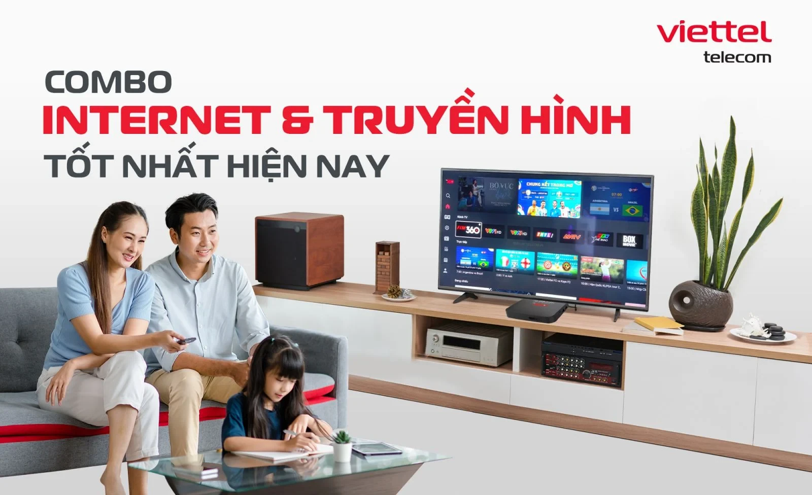 Gói Cước Internet Viettel Kèm Truyền Hình Giá Nhiều Ưu Đãi Năm 2026