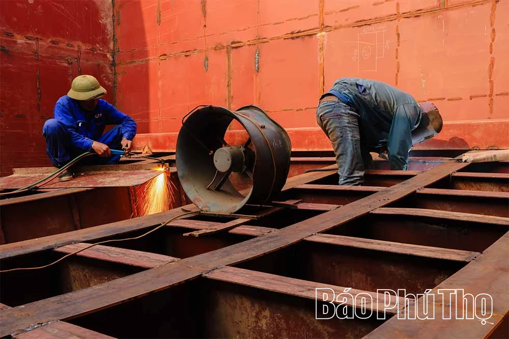 Âm vang làng nghề đóng tàu ở Sơn Đông