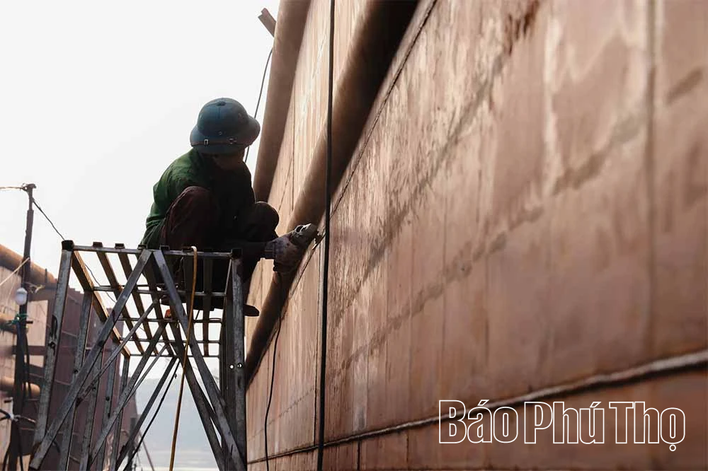 Âm vang làng nghề đóng tàu ở Sơn Đông