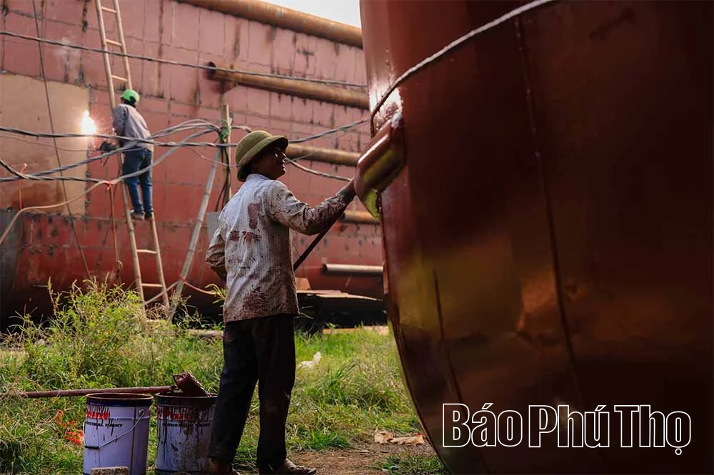 Âm vang làng nghề đóng tàu ở Sơn Đông