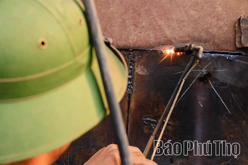 Âm vang làng nghề đóng tàu ở Sơn Đông