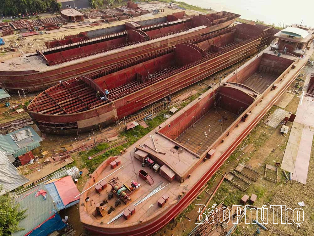 Âm vang làng nghề đóng tàu ở Sơn Đông