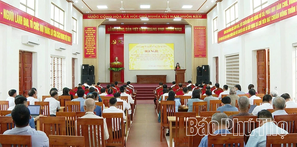 Xã Chí Tiên sơ kết 1 năm thực hiện mô hình chính quyền địa phương hai cấp
