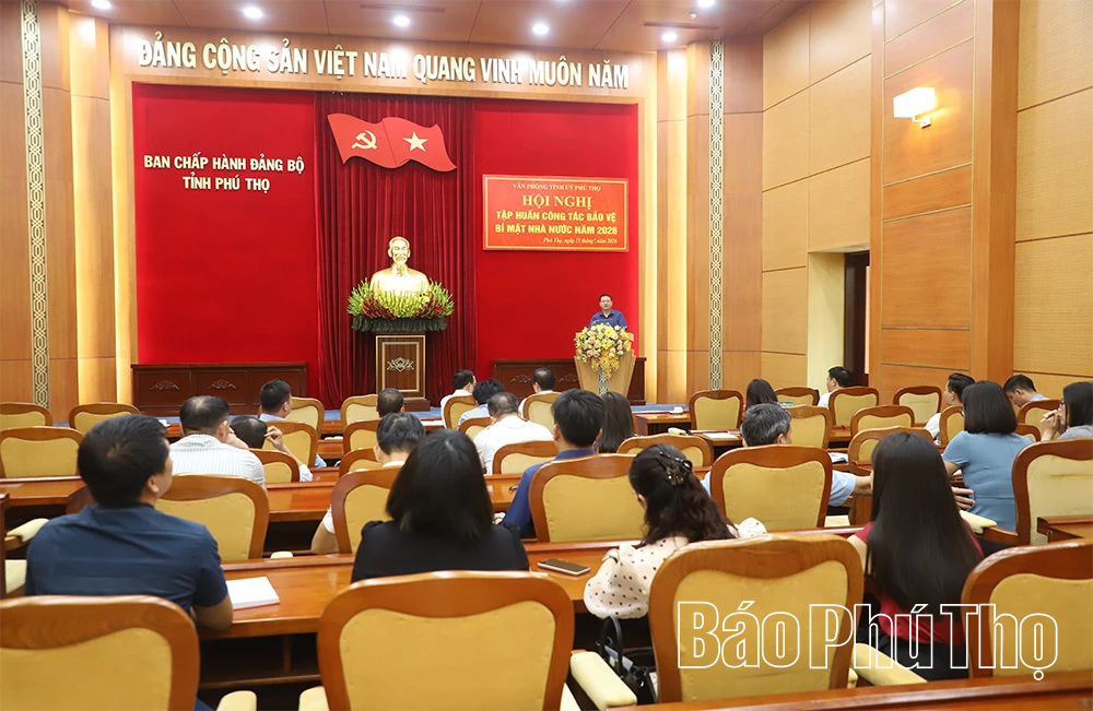 Nâng cao hiệu quả công tác bảo vệ bí mật nhà nước tại Văn phòng Tỉnh ủy