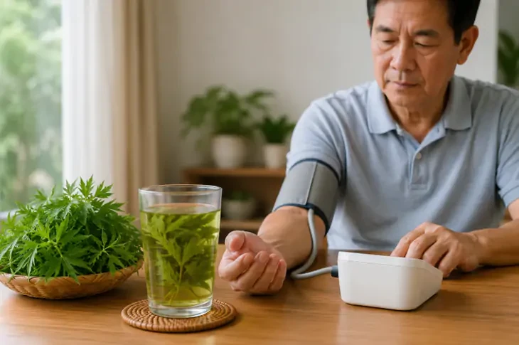 Người tăng huyết áp uống nước lá đinh lăng có tốt không?&nbsp;
