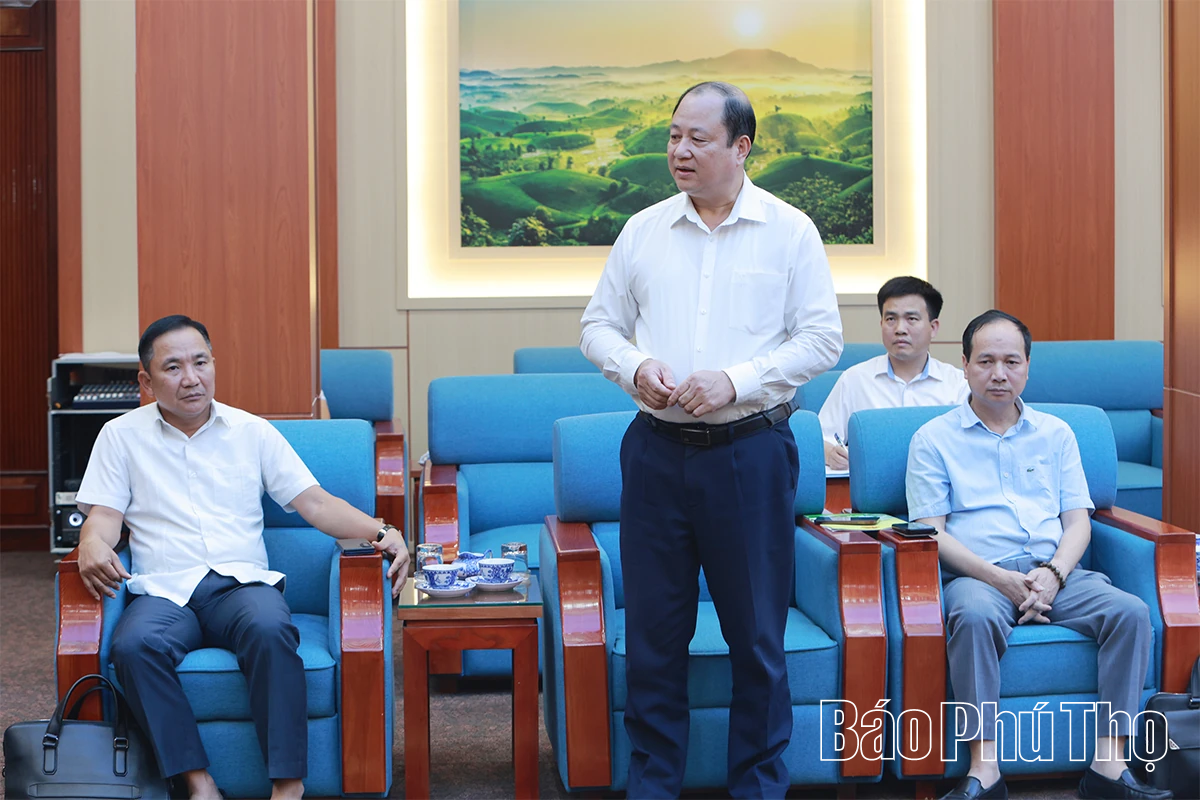 Chủ tịch UBND tỉnh Trần Duy Đông làm việc với Tập đoàn Sumitomo (Nhật Bản)